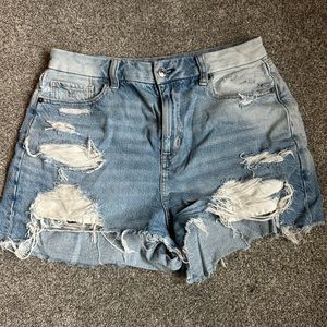 American Eagle High-Waisted Jean Shorts
